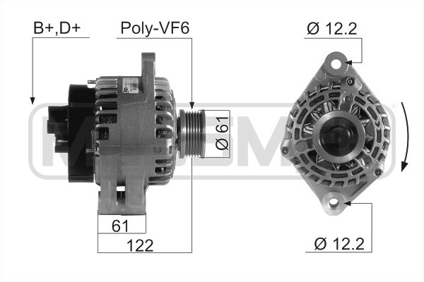 Generator 14V 140A