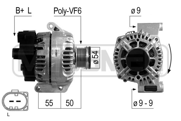Generator 14V 120A