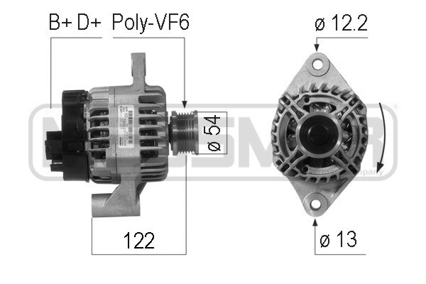 Generator 14V 120A