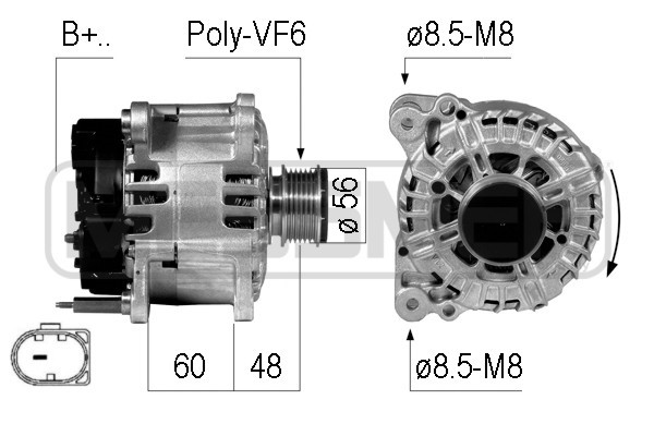 Generator 14V 140A