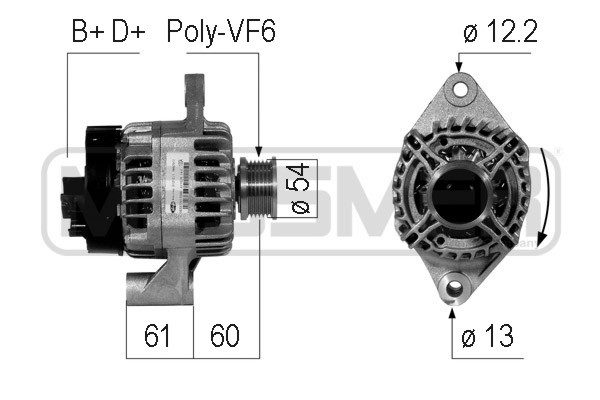 Generator 14V 100A