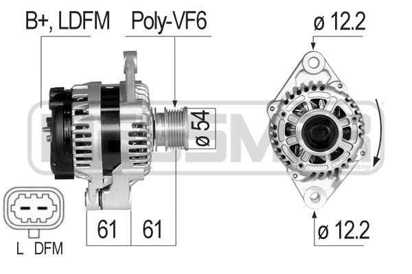 Generator 14V 100A