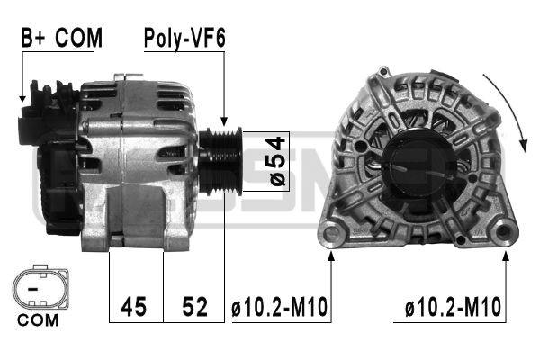 Generator 14V 150A