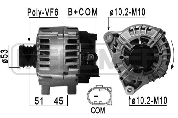 Generator 14V 150A