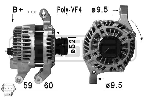 Generator 14V 150A