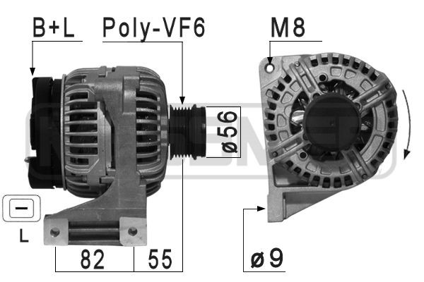 Generator 12V 120A