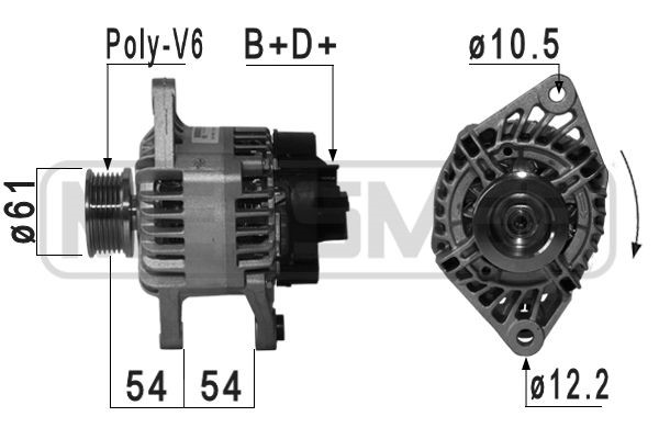 Generator 14V 90A