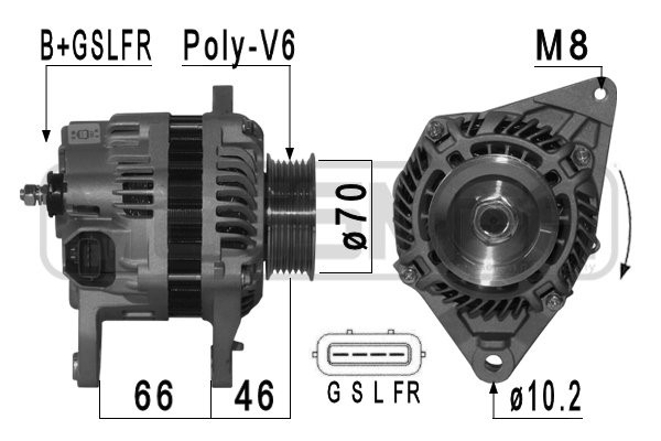 Generator 12V 90A