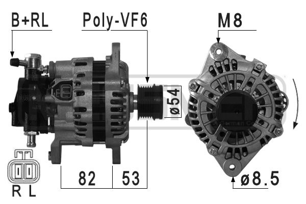 Generator 14V 100A