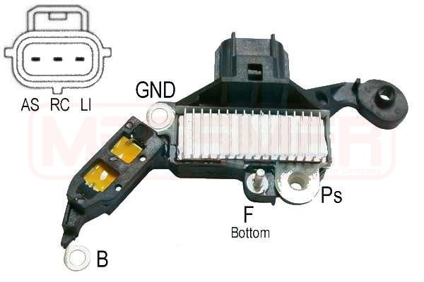 Generatorregulator 14,0V