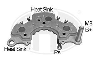Likriktare, generator Era oem 215260 ERA OEM