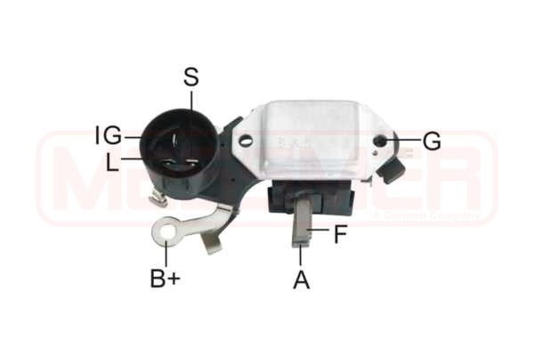 Generatorregulator 14,5V