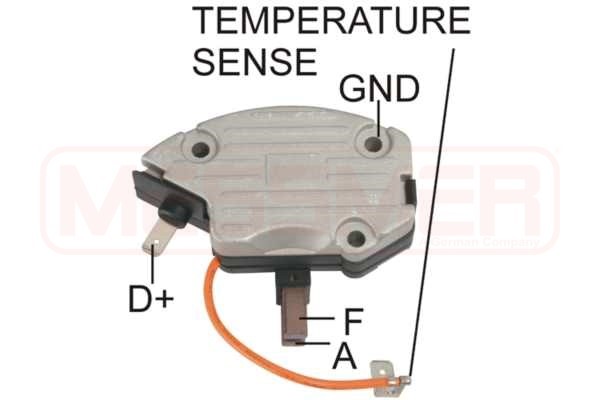 Generatorregulator 14,2V