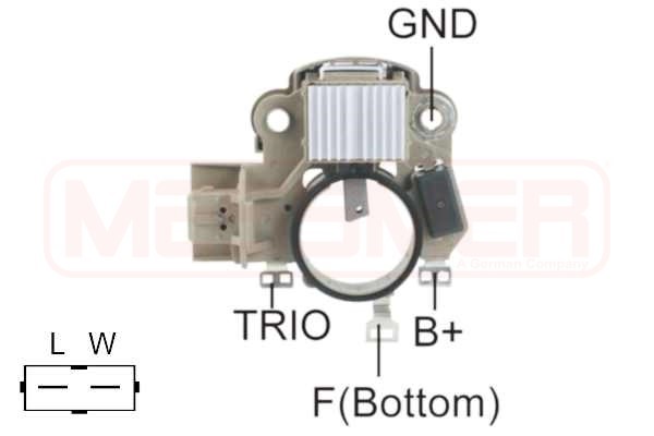 Generatorregulator 14,3V