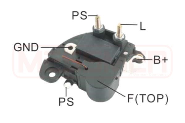 Generatorregulator 14,7V