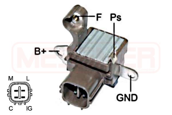 Generatorregulator 14,4V Generatorregulator 14,4V