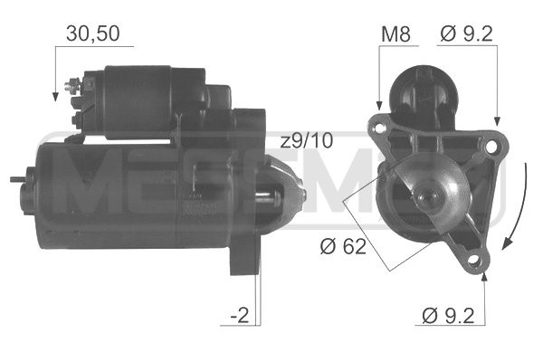 Startmotor 12V