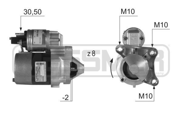 Startmotor 12V