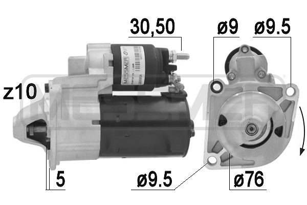 Startmotor 12V