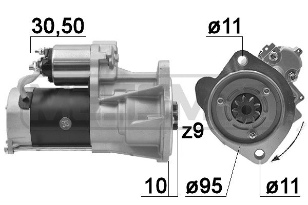Startmotor 12V