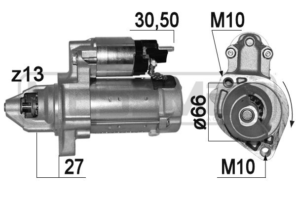 Startmotor 12V