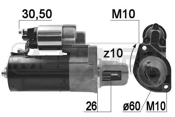 Startmotor 12V