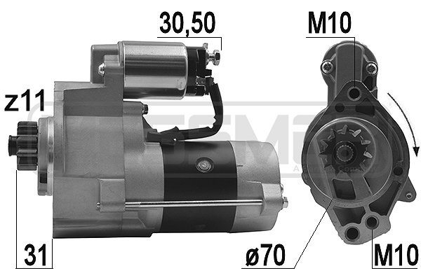 Startmotor 12V