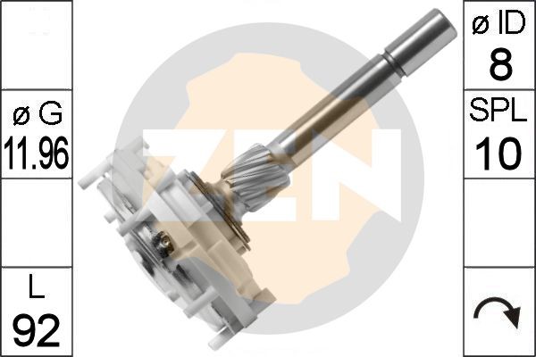 Rep.sats, planetväxel-startmotor Rep.sats, planetväxel-startmotor