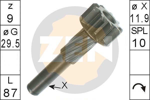 Drev, startmotor Drev, startmotor