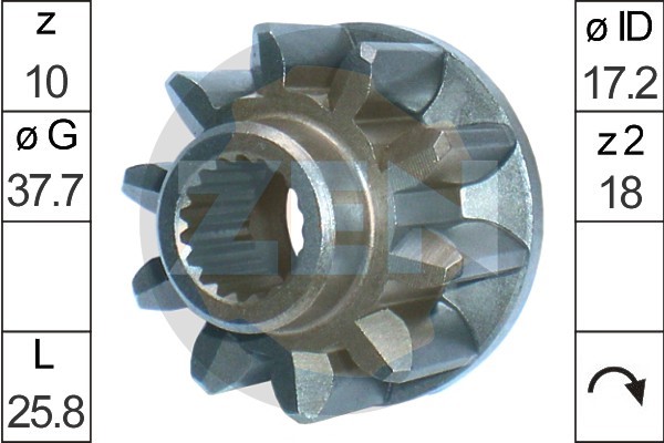 Drev, startmotor