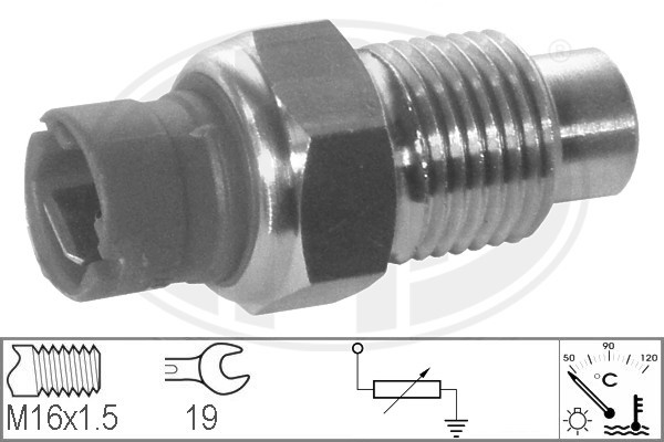 Sensor, kylvätsketemperatur