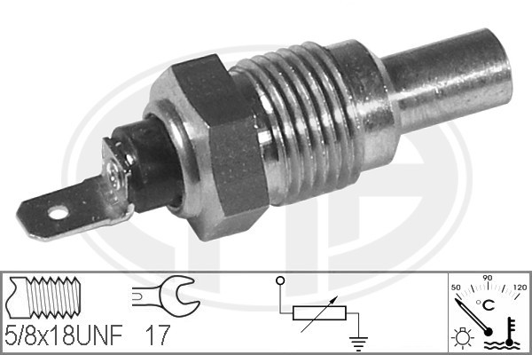 Sensor, kylvätsketemperatur Sensor, kylvätsketemperatur