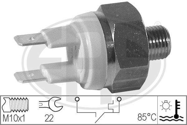 Sensor, kylvätsketemperatur