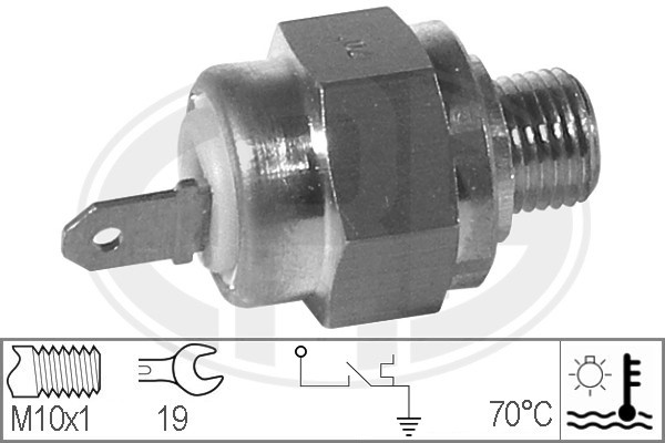 Sensor, kylvätsketemperatur