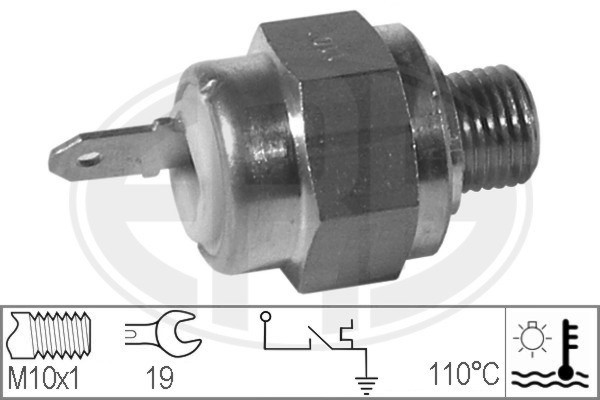 Sensor, kylvätsketemperatur