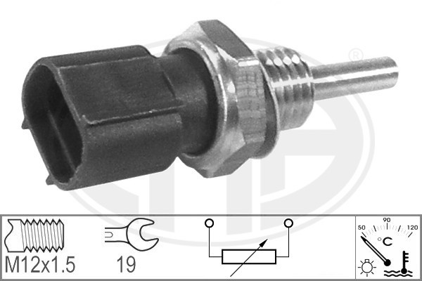 Sensor, kylvätsketemperatur