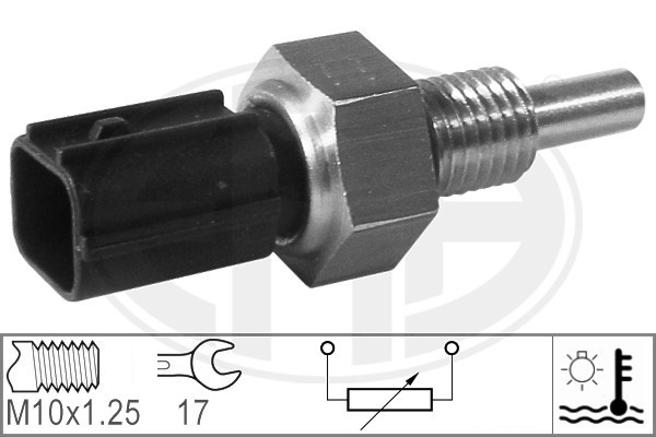 Sensor, kylvätsketemperatur