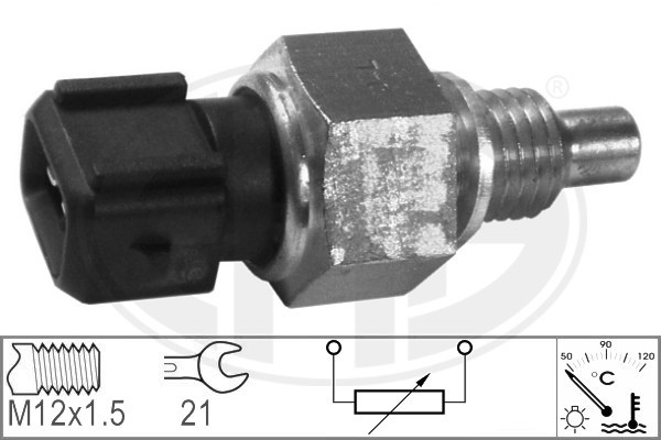 Sensor, kylvätsketemperatur