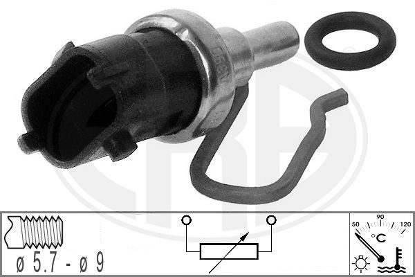 Sensor, kylvätsketemperatur Sensor, kylvätsketemperatur