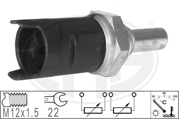 Sensor, kylvätsketemperatur