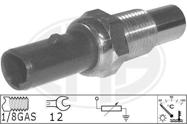 Sensor, kylvätsketemperatur