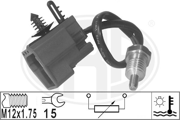 Sensor, kylvätsketemperatur