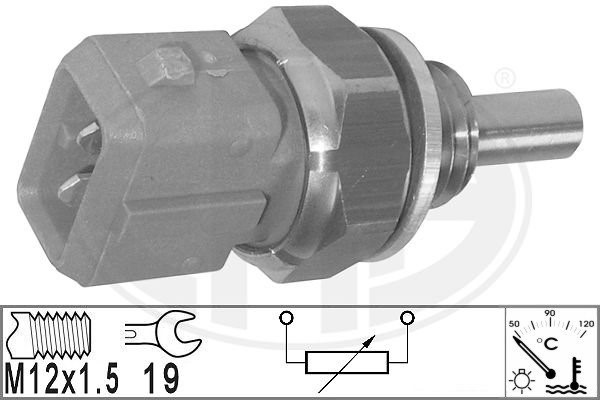 Sensor, kylvätsketemperatur