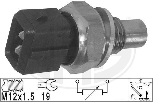 Sensor, kylvätsketemperatur