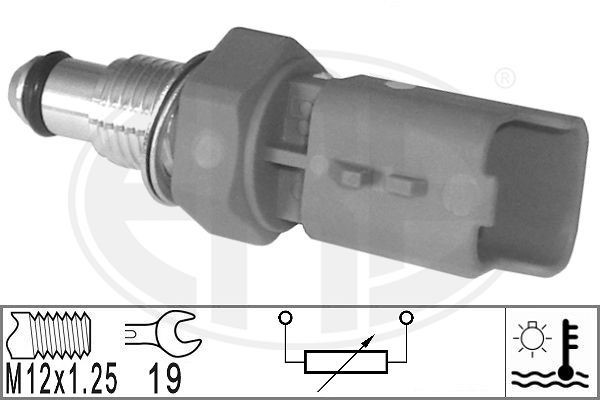 Sensor, kylvätsketemperatur
