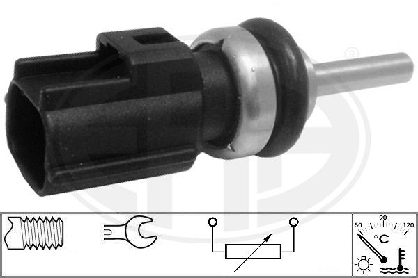 Sensor, kylvätsketemperatur