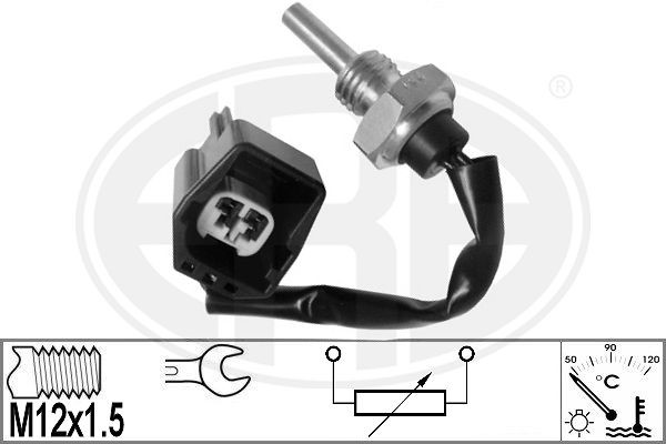 Sensor, kylvätsketemperatur