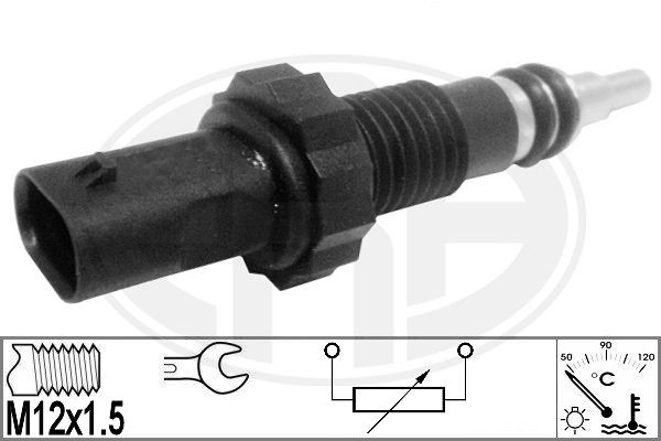 Sensor, kylvätsketemperatur