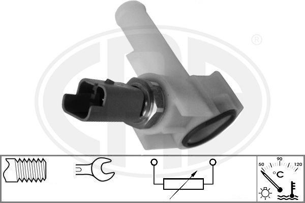 Sensor, kylvätsketemperatur