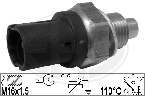 Sensor, kylvätsketemperatur
